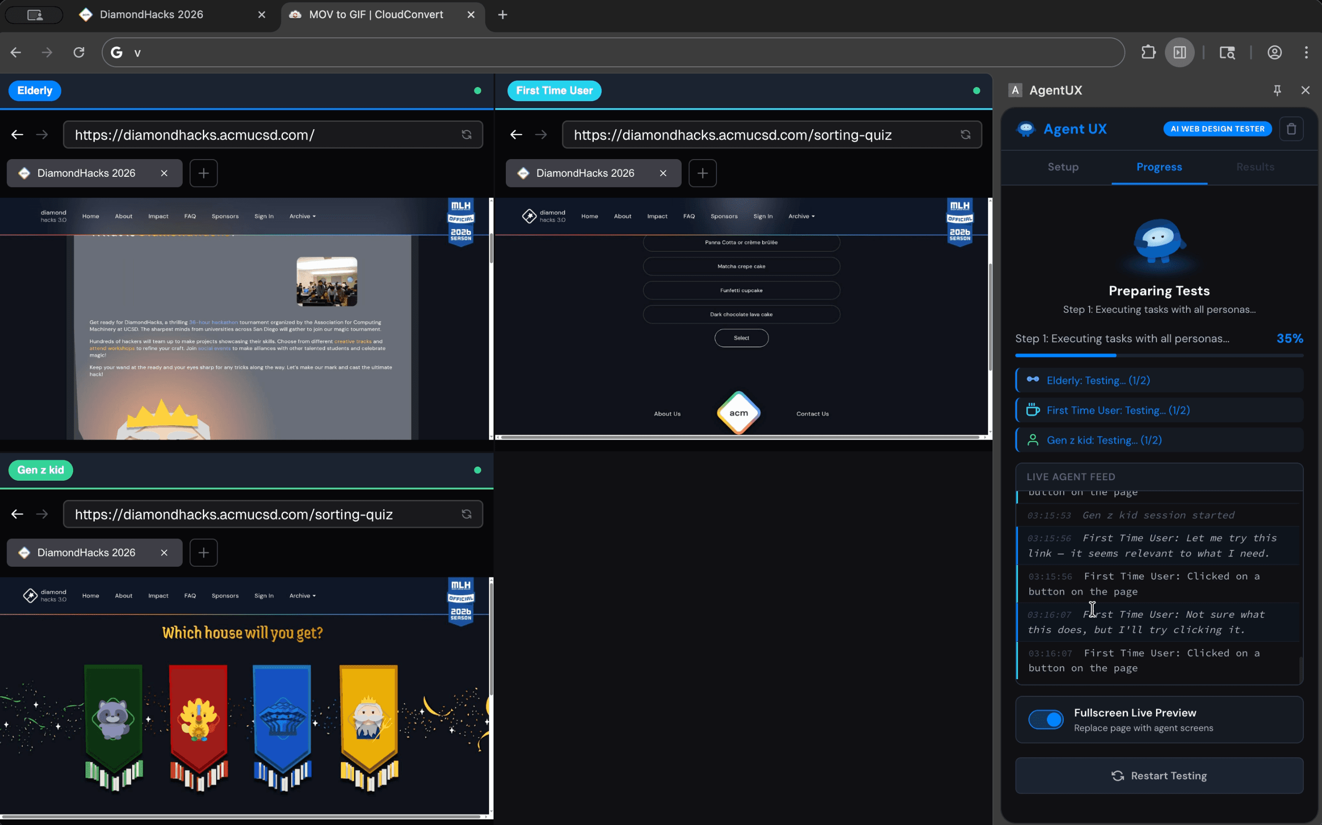 Watch Agents Navigate